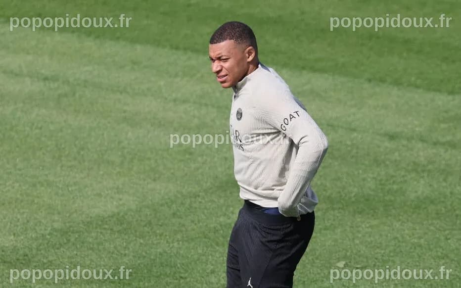 PSG : gêné à l’ischio-jambier, Kylian Mbappé absent de l’entraînement ...