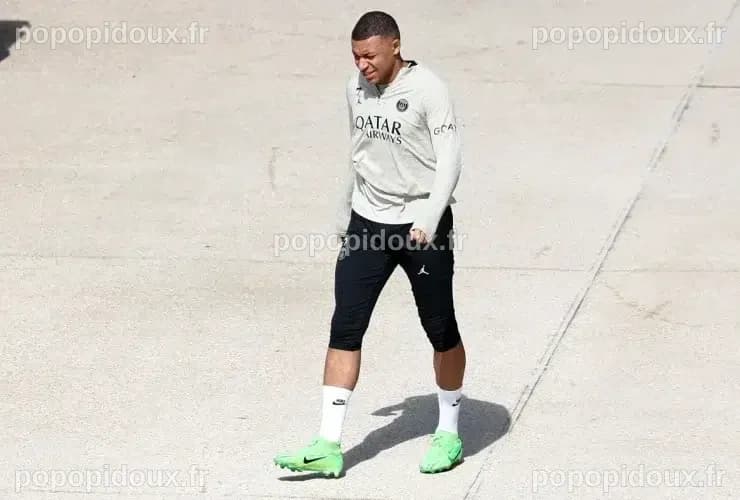 Kylian Mbappé souffre d'une blessure aux ischio-jambiers
