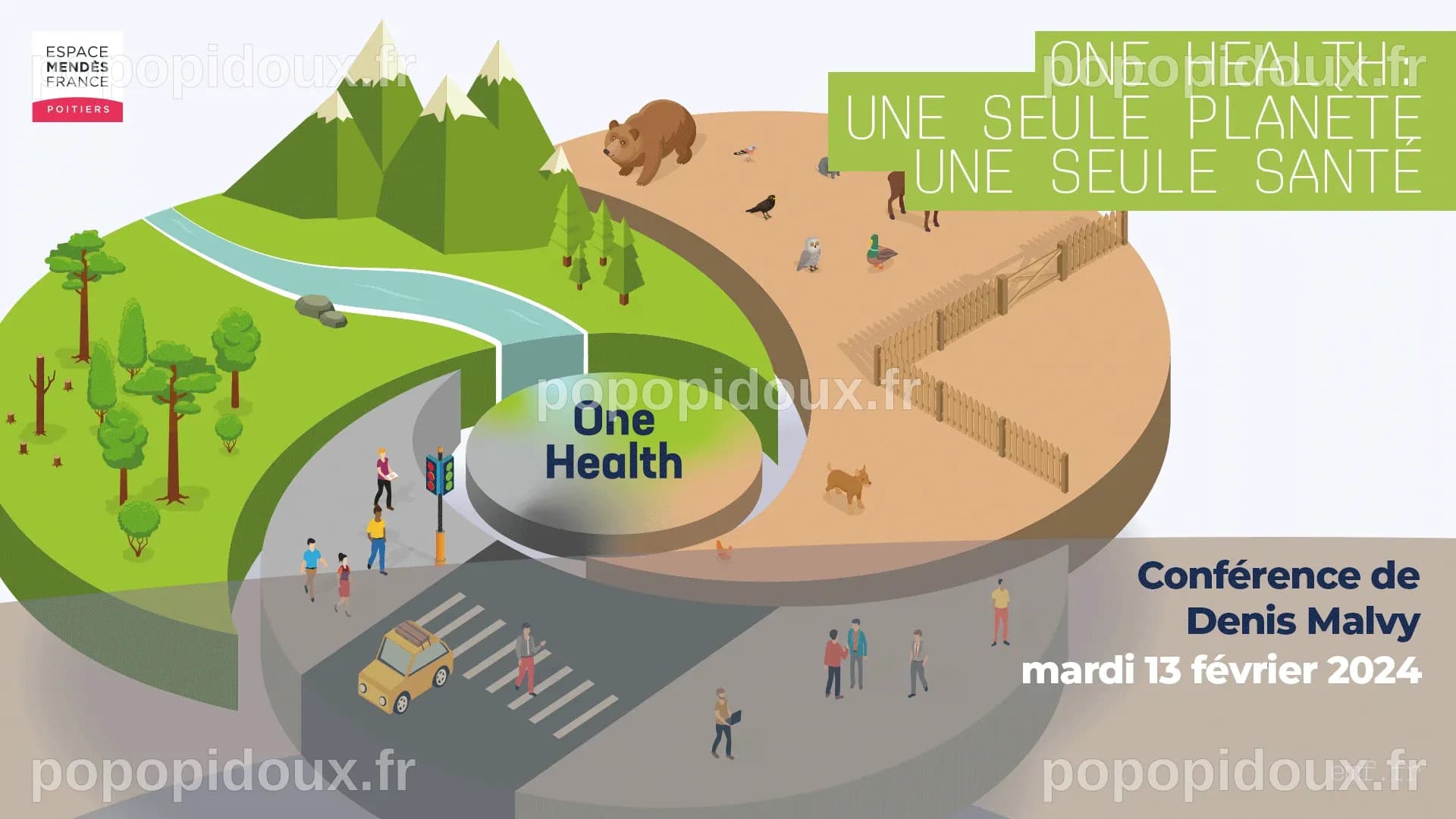 One health : une seule planète, une seule santé - Espace Mendès France