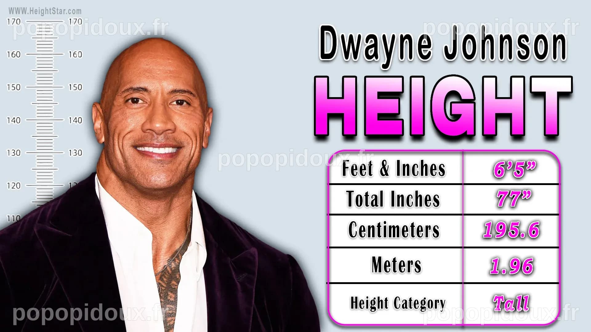 La Taille de Dwayne Johnson : Un Regard Complet sur The Rock