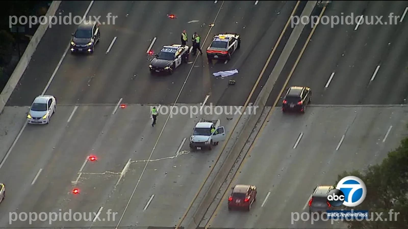 Un mort dans un accident de la route à Encino : réouverture des voies sur la 101 Freeway