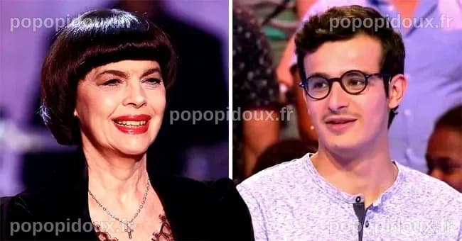 Mireille Mathieu Et Son Fils Adoptif - SuperStars Blog