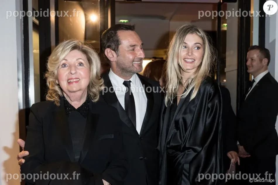 Gilles Lellouche, sa mère et sa compagne Alizée Guinochet - Arrivées à ...