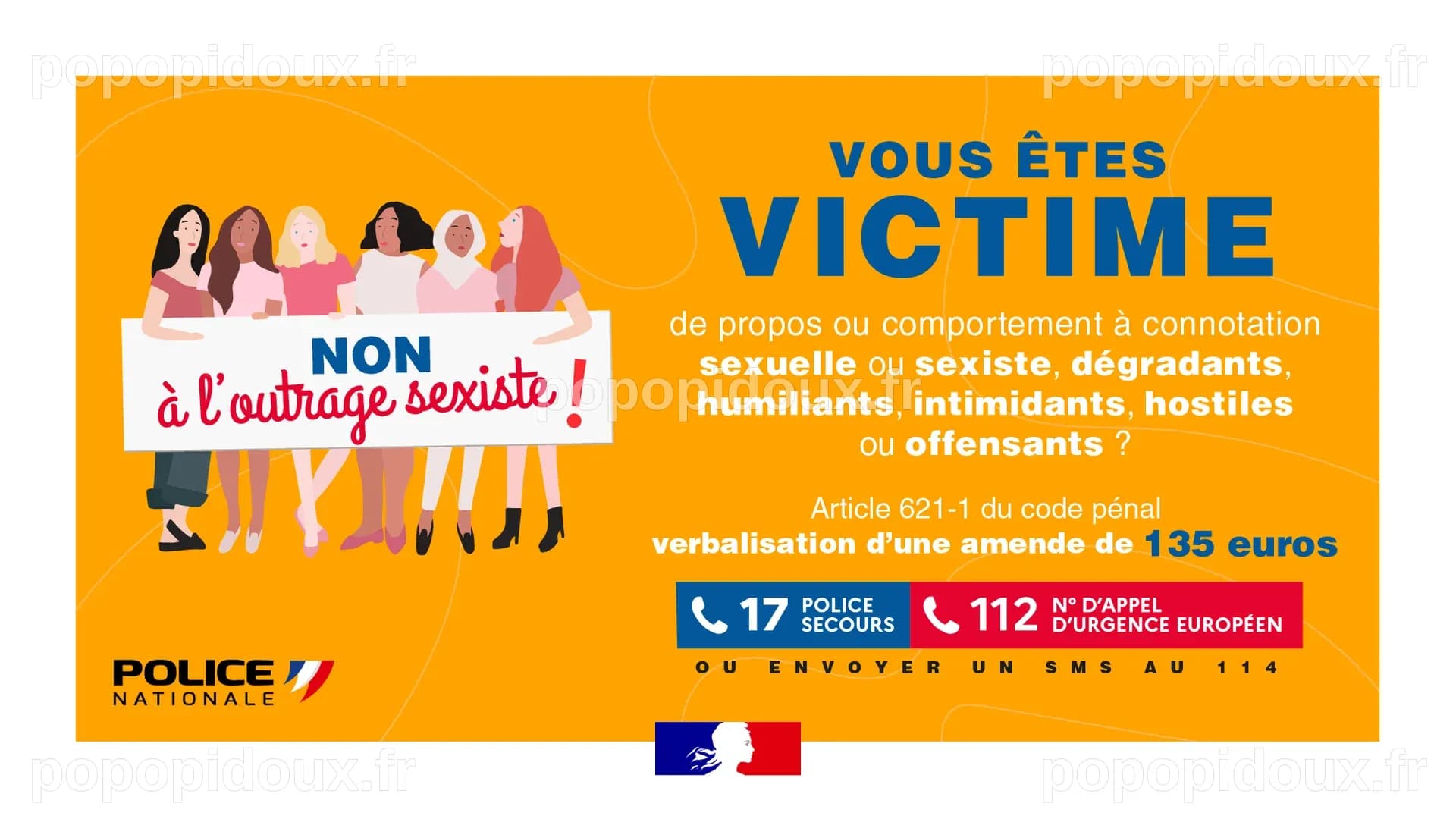 Nouvelle hausse des infractions enregistrées pour outrage sexiste et ...