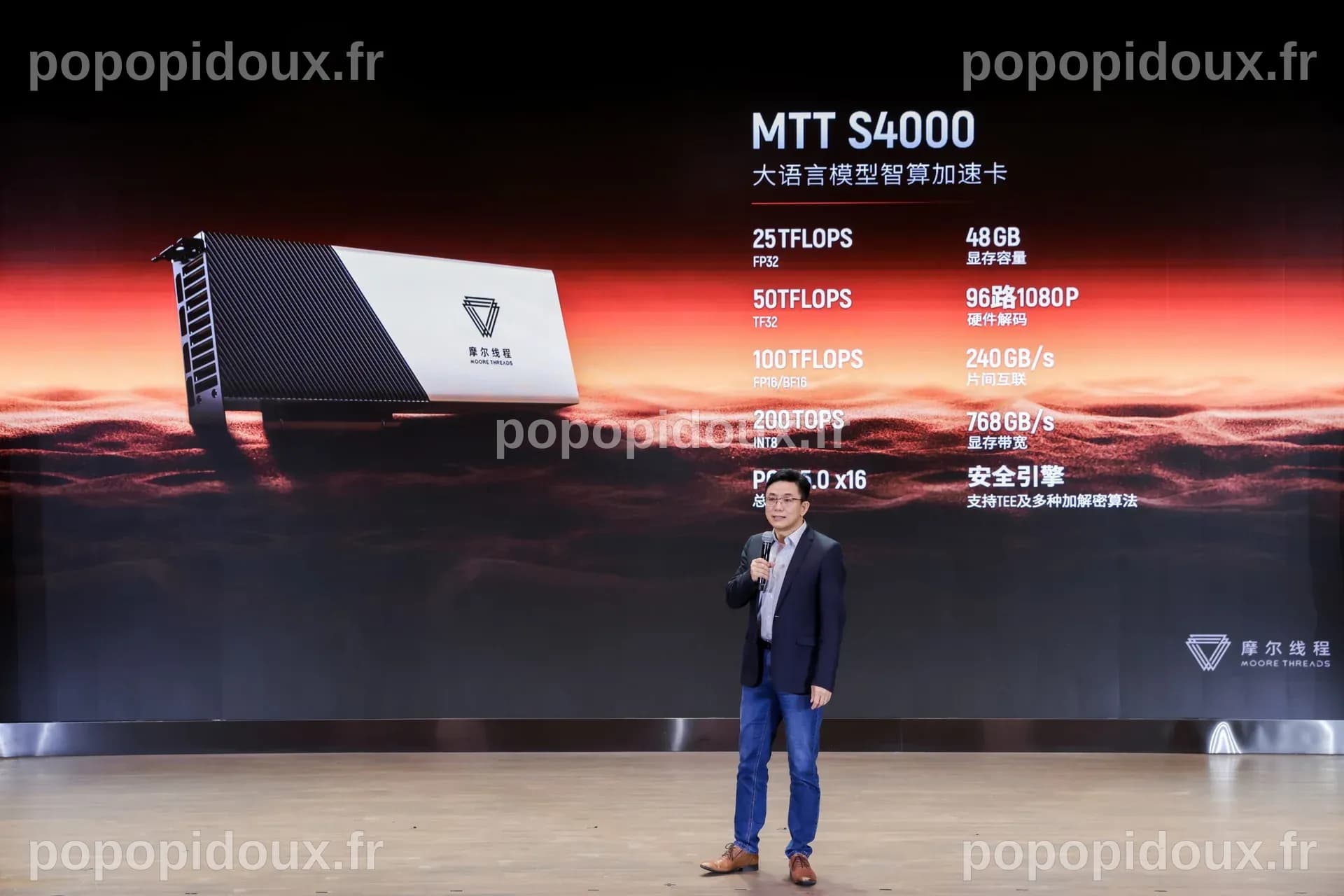 Moore Threads Unveils MTT S4000 GPU: Equipped With 48 GB Memory, 200 ...
