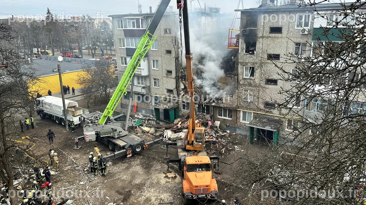 Mass Russian drone strike hits northeast Ukraine, disrupts TV signal ...