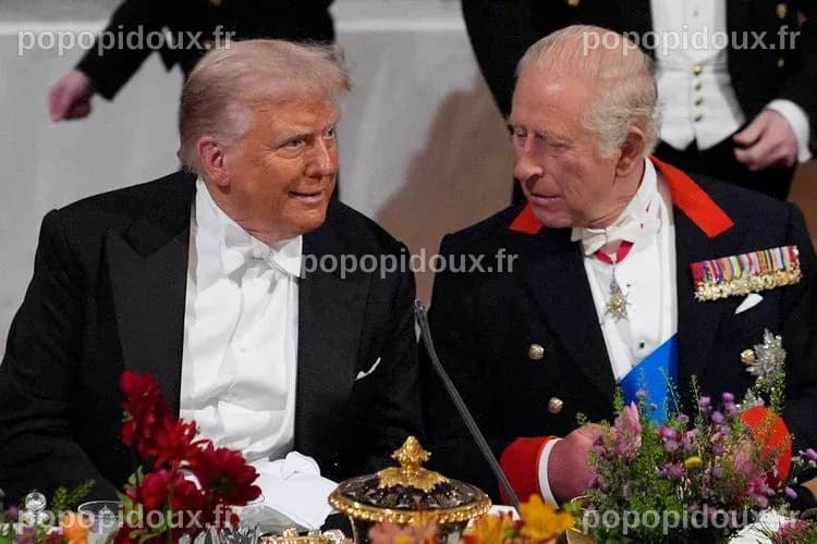King Charles and President Donald Trump Deliver Speeches at State Banquet