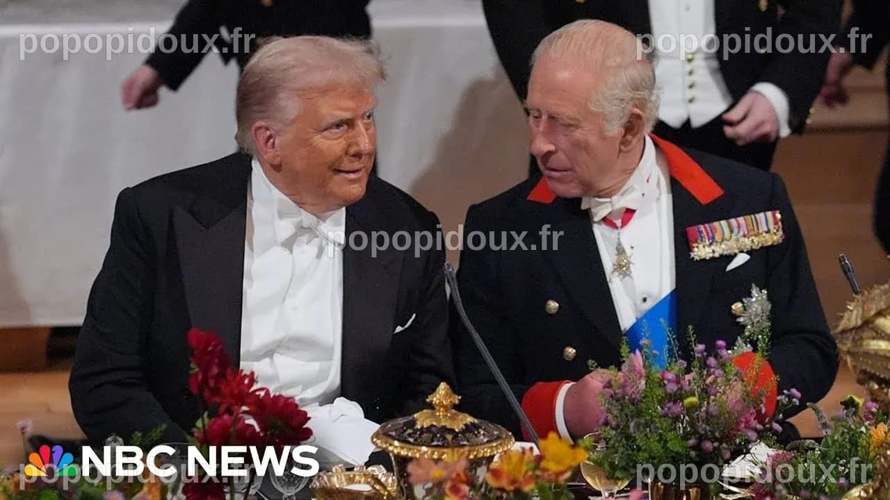 Watch Trump and King Charles' full remarks at state dinner with British ...