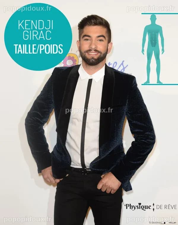 Kendji Girac taille poids muscles et morphologie – Physique de rêve