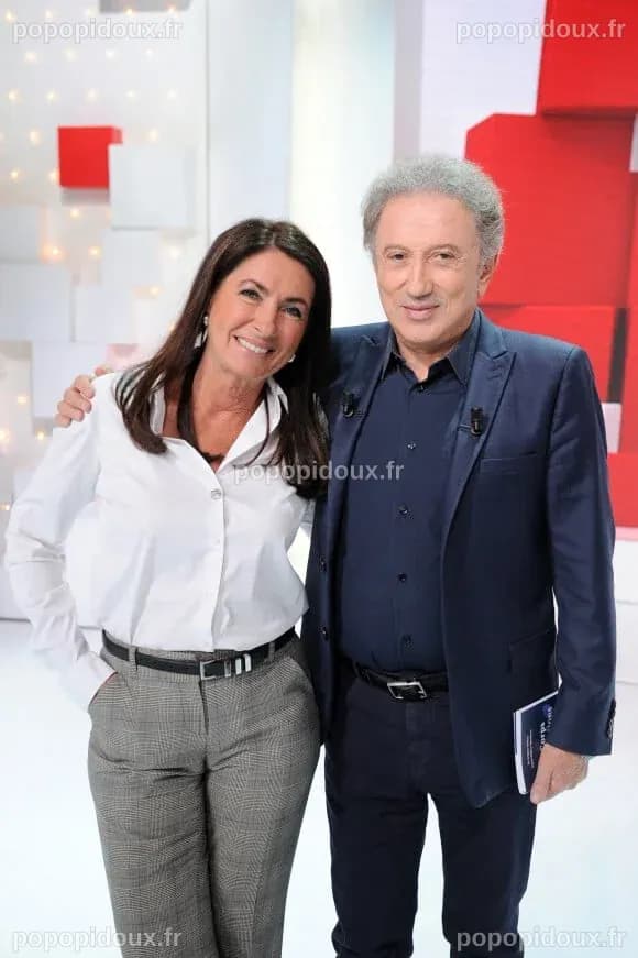 Photo : Exclusif - Brigitte Milhau et Michel Drucker - Enregistrement ...