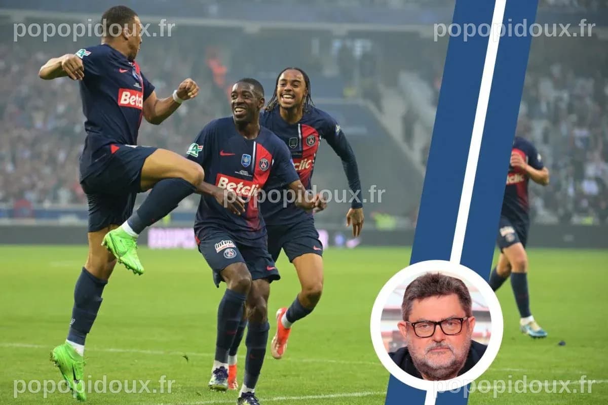 L'oeil de Vincent Duluc après la victoire du PSG en finale de Coupe de ...