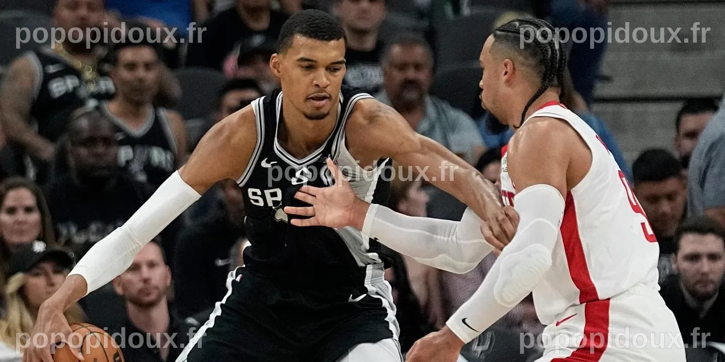 Victor Wembanyama gagne son premier match avec les Spurs de San Antonio ...