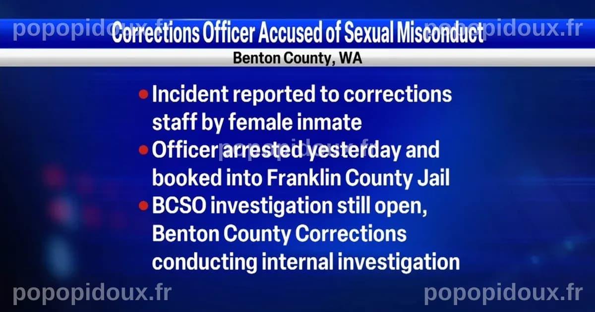 Corrections Officer arrested for sexual misconduct | Video ...