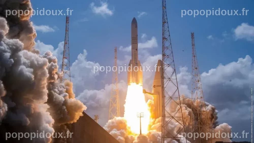 Le puissant lanceur Ariane 6 d'Europe décolle ce matin avec 32 satellites Internet d'Amazon : Suivez le en direct