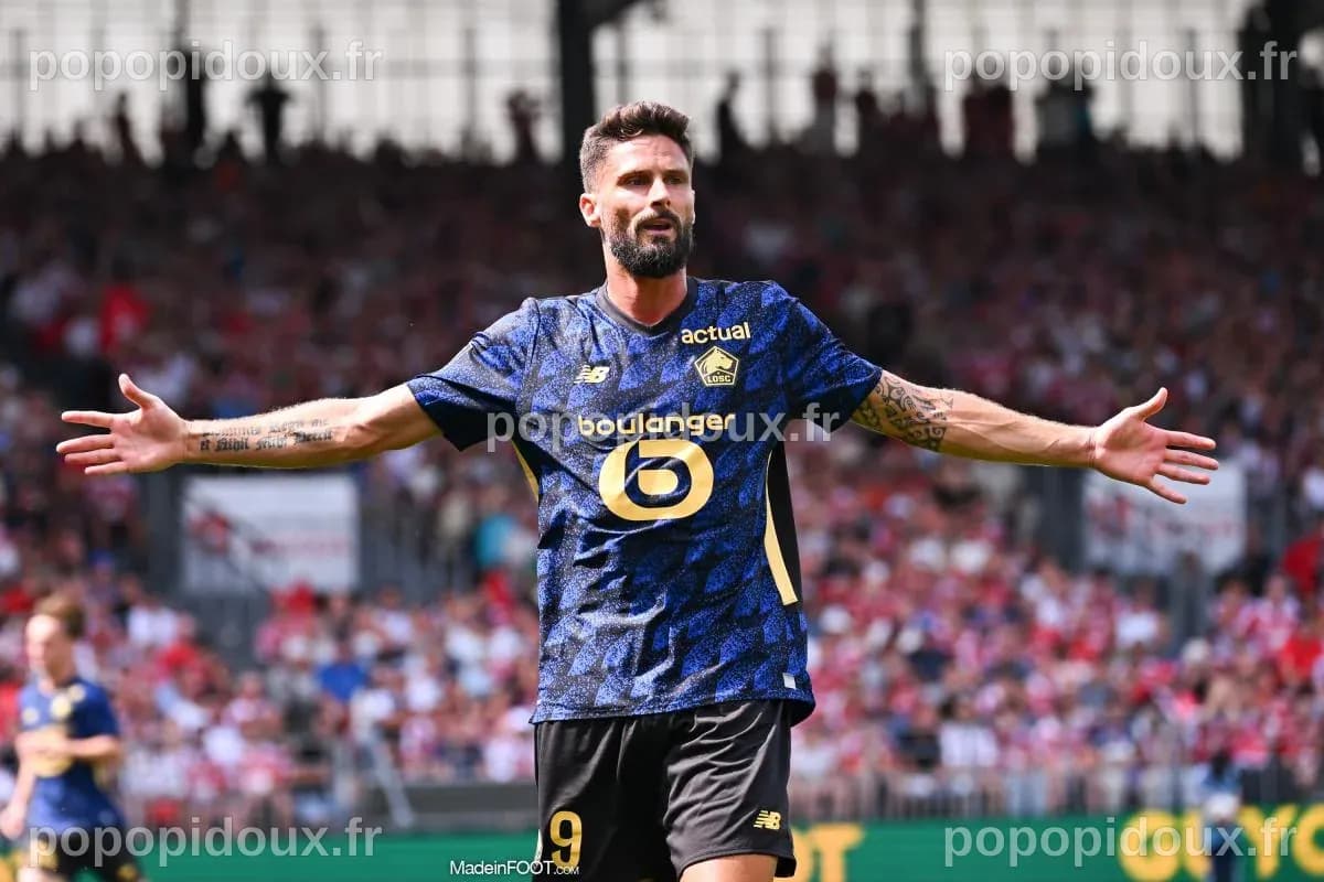 Olivier Giroud (LOSC) : Statistiques / salaire / âge et origine