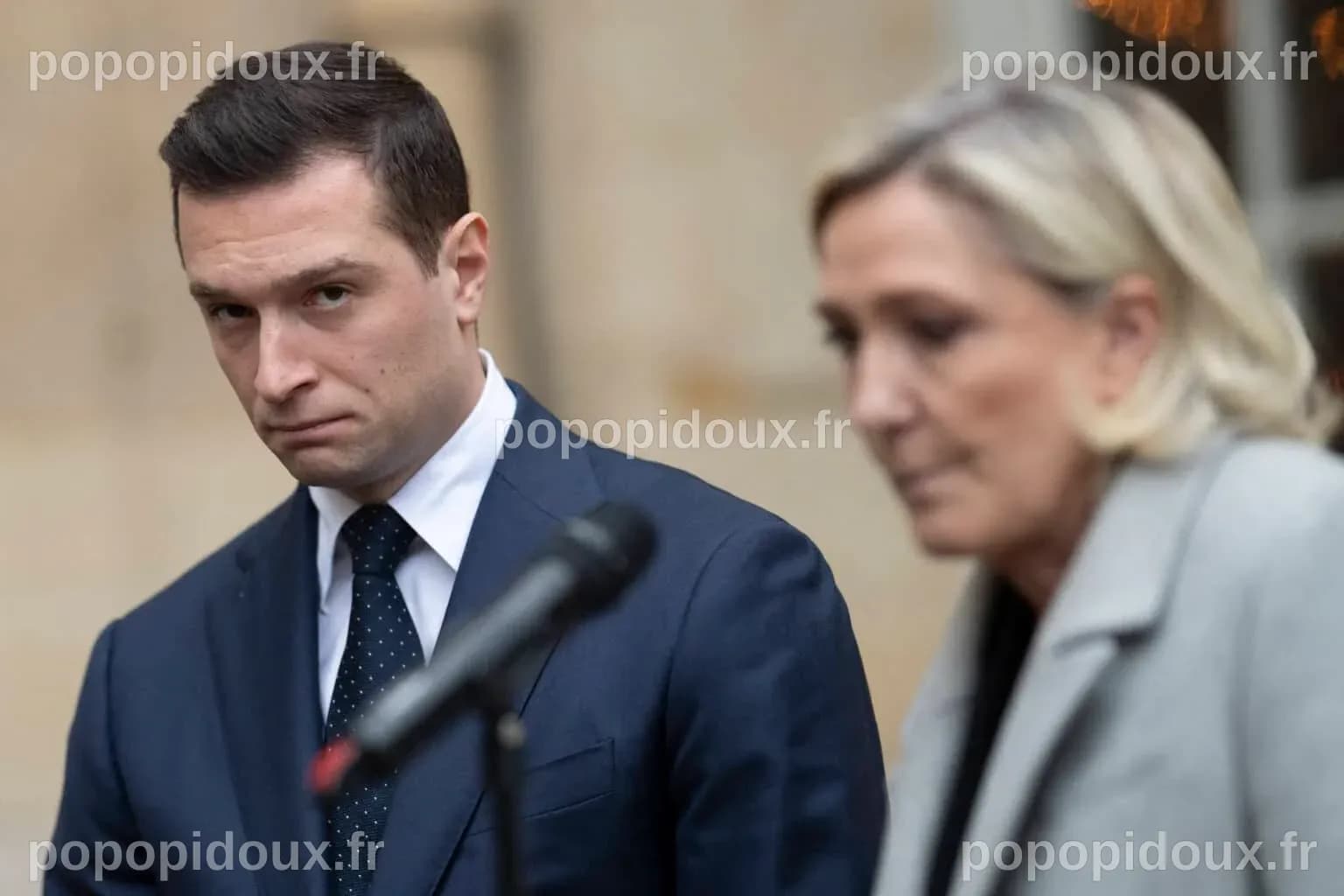 Mâcon : Bardella et Marine Le Pen à la rencontre du public avant de présenter leur programme pour la présidentielle