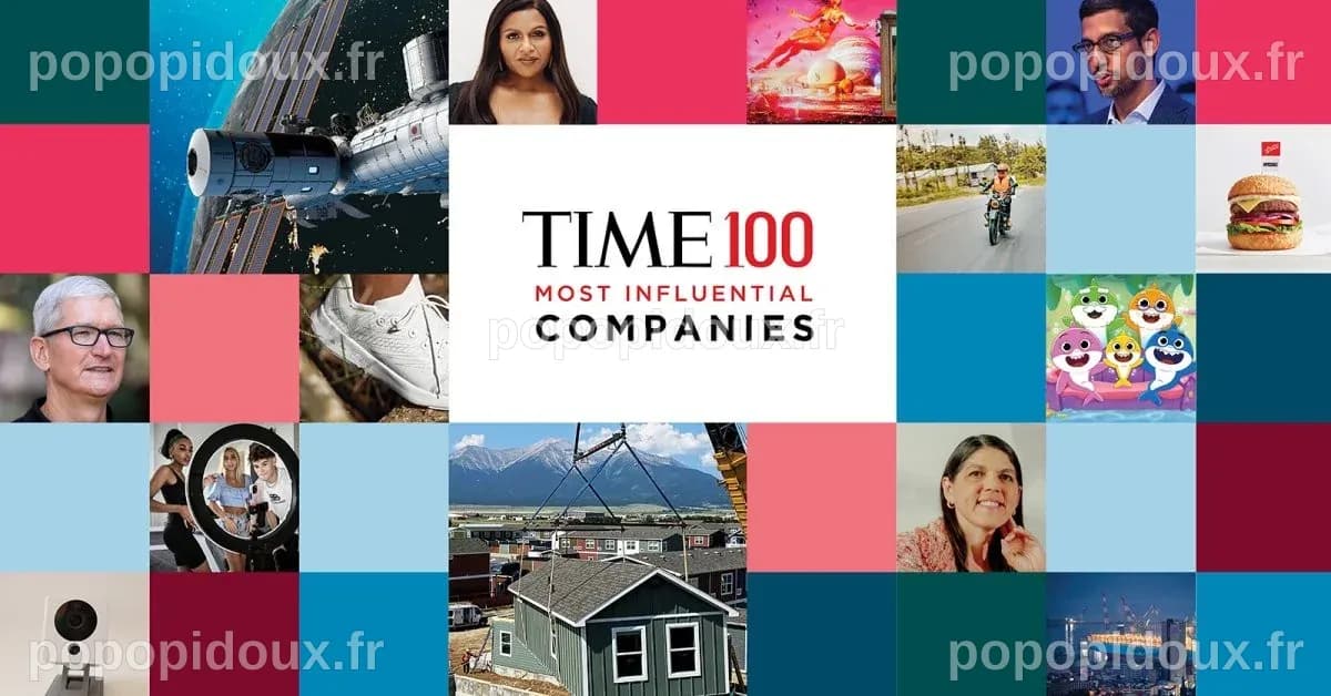 Découvrez les entreprises qui figurent sur la liste des personnalités les plus influentes de Time en 2026 et leurs raisons
