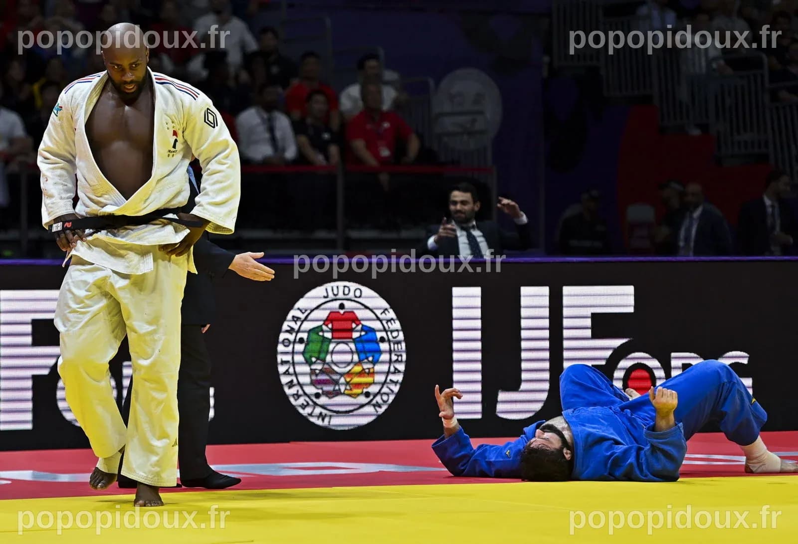 Teddy Riner fait son grand retour au judo au Lausanne Grand Slam 2026
