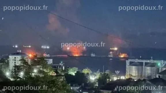 L'Ukraine frappe à nouveau le port russe de Tuapse alors que la crise environnementale s'aggrave