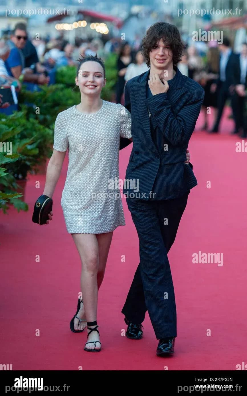 Cabourg, France. 16th juin 2023. Mallory Wanecque et Paul Kircher ...