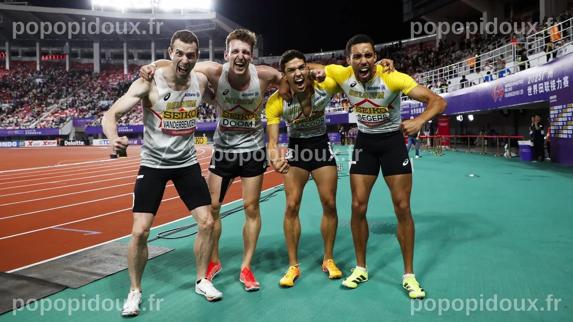 Les Belgian Falcons et le relais mixte 4x400m se préparent pour les Mondiaux de Pékin