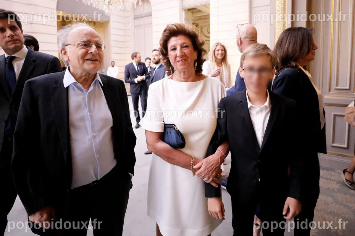 Photo : Les parents d'Emmanuel Macron, Jean-Michel Macron et Françoise ...
