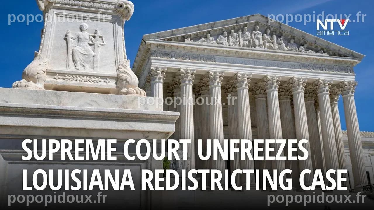 Supreme Court unfreezes Louisiana redistricting case that could boost ...