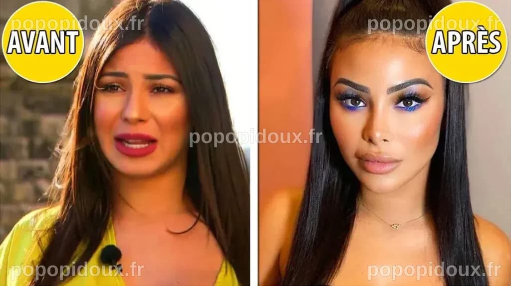 L'Évolution de Maeva Ghennam : Avant et Après