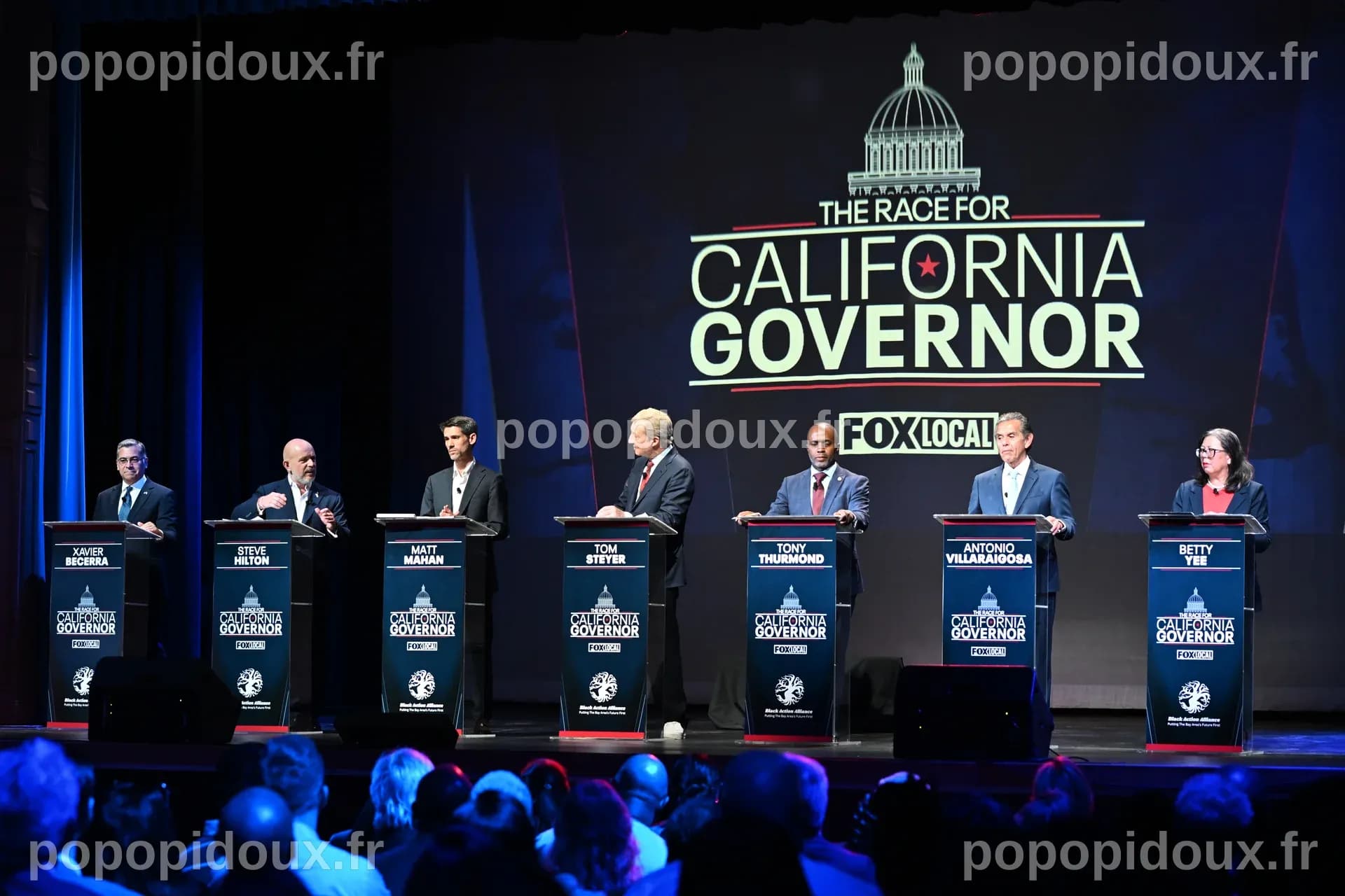 Les candidats à la gouvernance de Californie s'affrontent dans un débat crucial alors que le vote anticipé commence