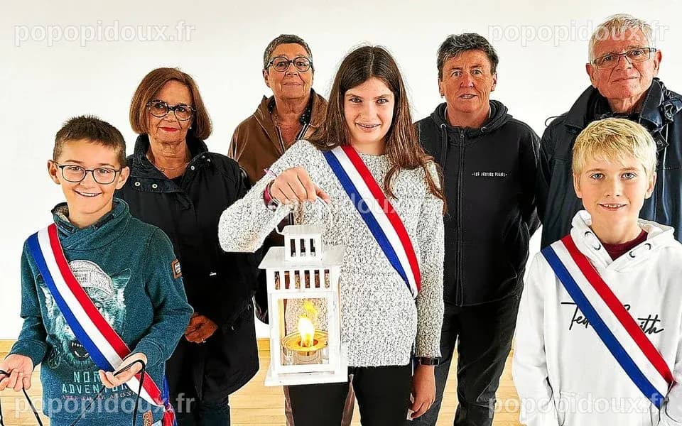 Saint-Pierreville : Célébration de la Flamme de la Nation au Conseil Municipal des Enfants