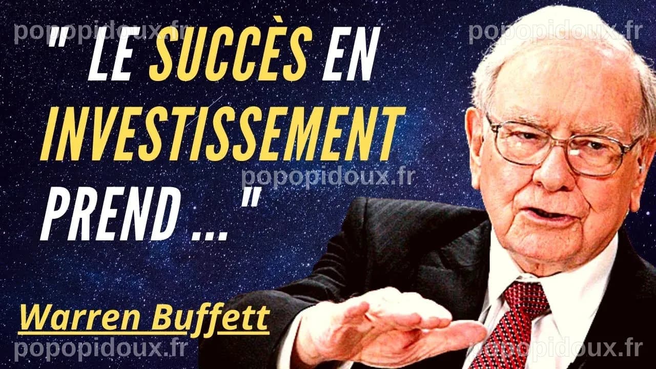Warren Buffett: Citations et pensées de sage sur l'investissement ...