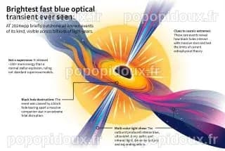 Mysterious bright blue cosmic blasts triggered by black holes shredding ...