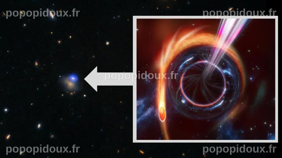 Mysterious bright blue cosmic blasts triggered by black holes shredding ...