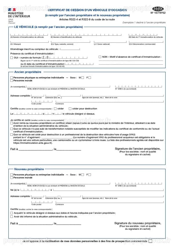 Certificat de cession : que faire en cas de décès du propriétaire