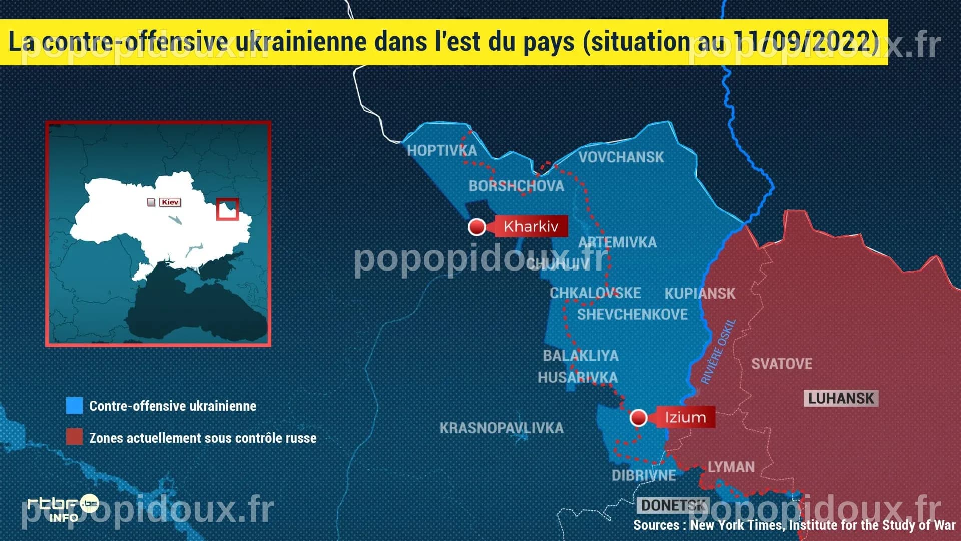 Contre-offensive ukrainienne : le début de la fin de la guerre ? - RTBF ...