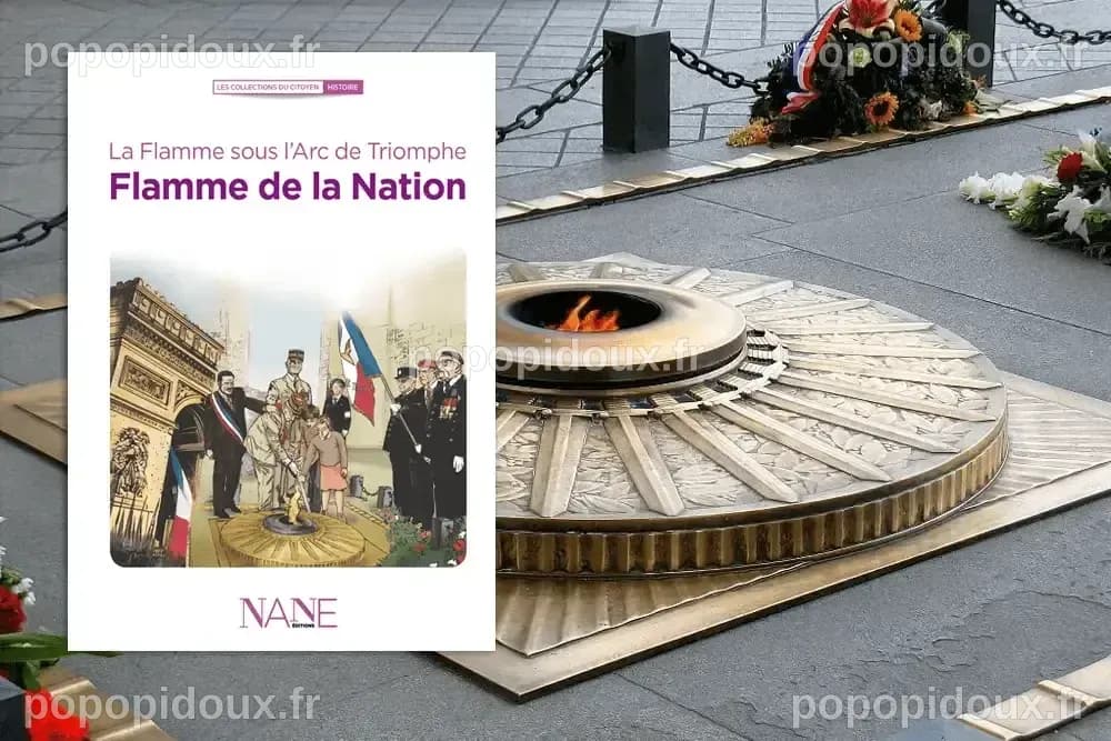 Livre : La flamme de la nation (Le Souvenir Français 74)