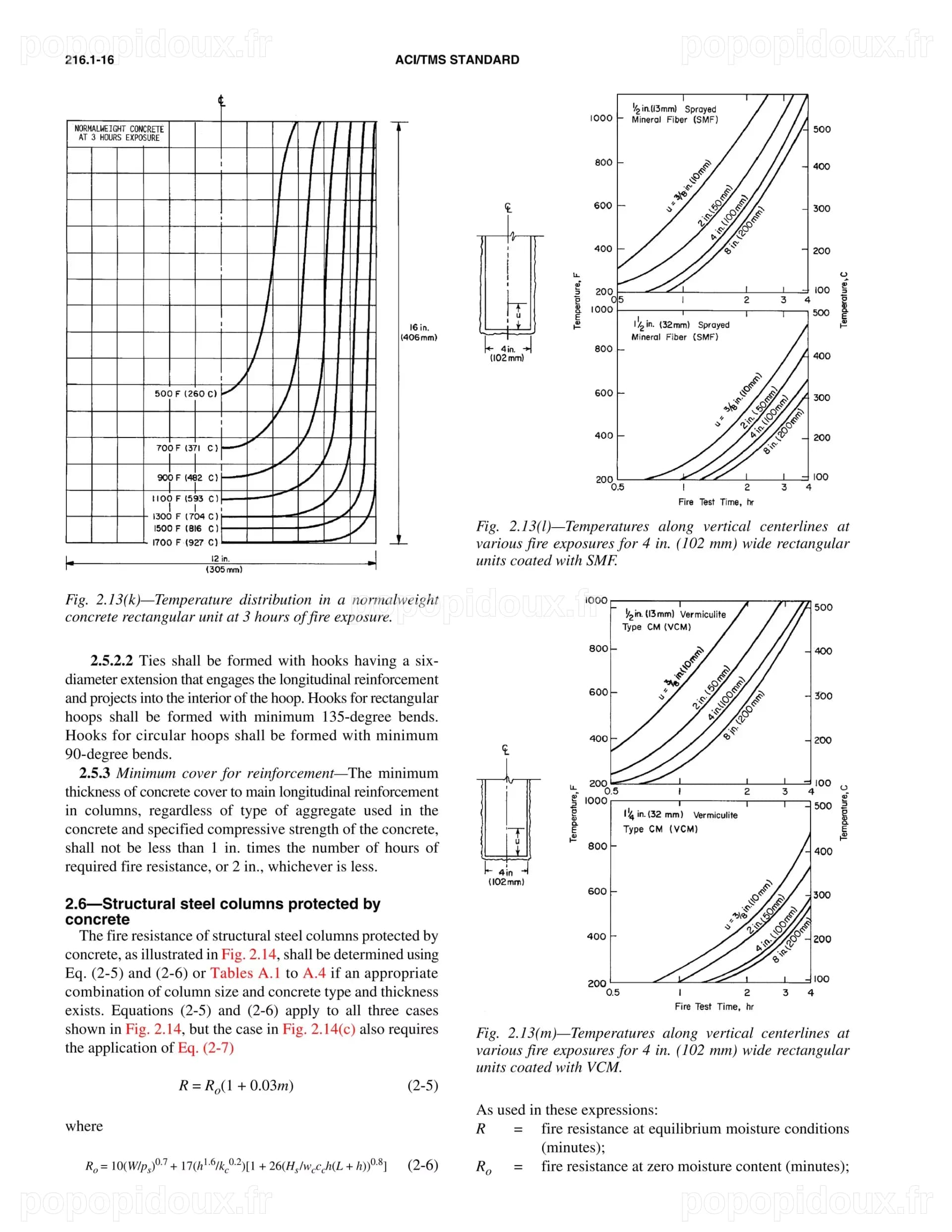 Aci 216.1 07 code requirements for determining fire resistance of ...