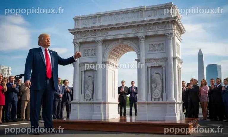 Lancement des travaux d'enquête pour le projet controversé de l'Arc de Triomphe Trump à Washington