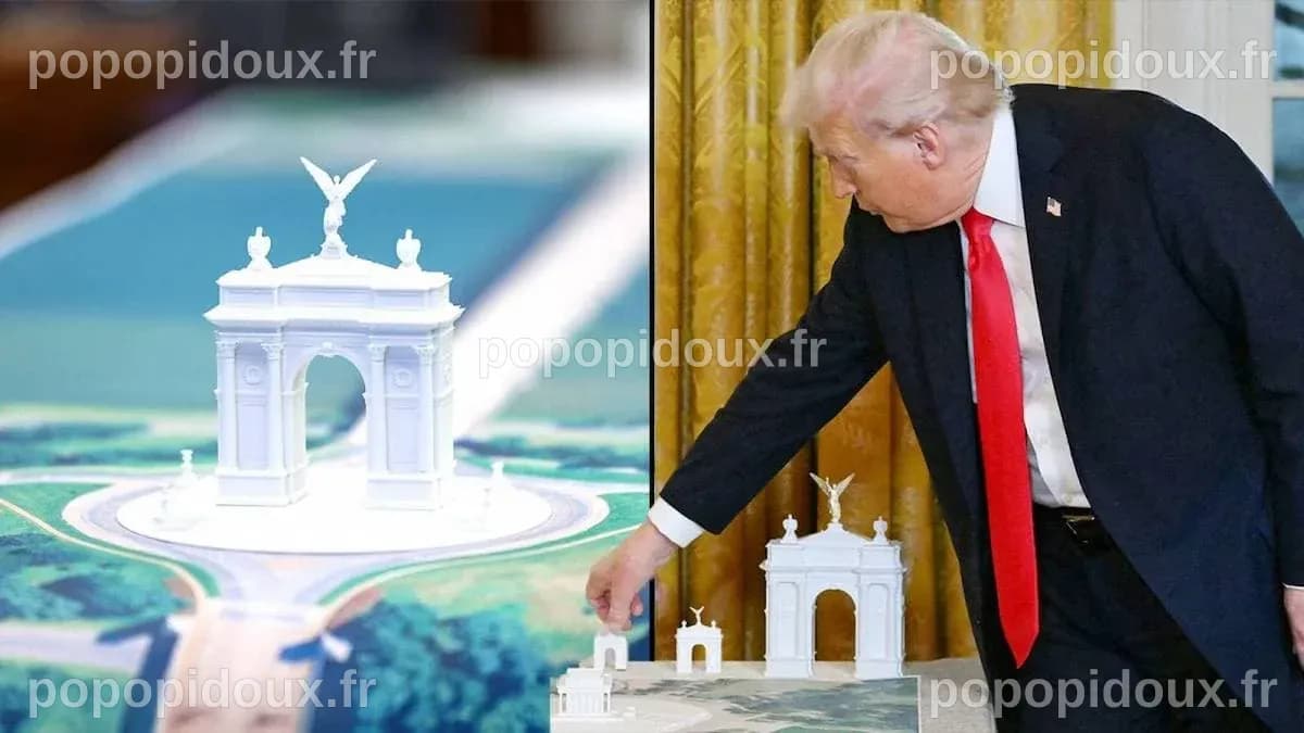 L’Arc de Trump : Washington s’inspire de l'Arc de Triomphe