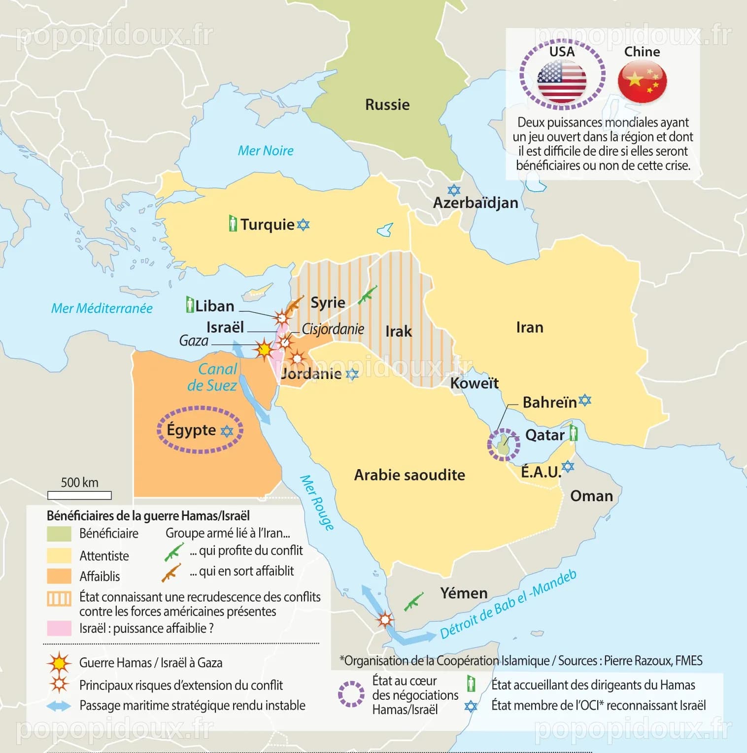 Moyen-Orient : État des lieux des tensions et des menaces en ce 12 mai
