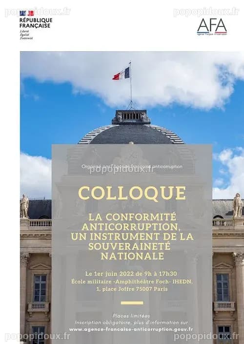 🕥 Le colloque de l'AFA "La conformité anticorruption, un instrument de ...