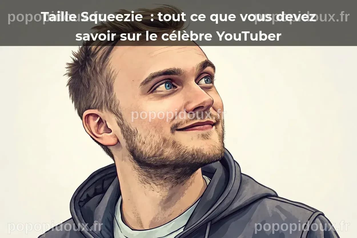 🎥 Taille Squeezie : secrets du YouTuber incontournable