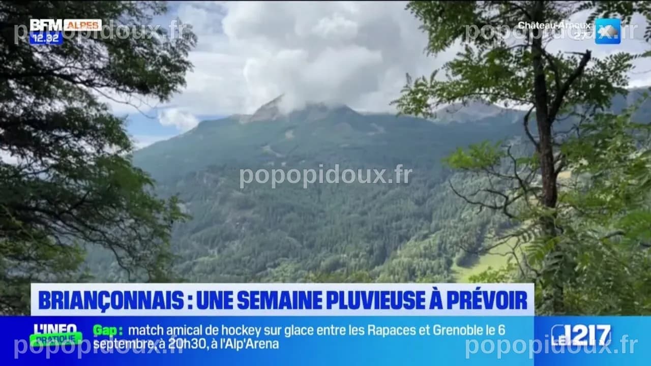 Hautes-Alpes: une semaine pluvieuse à venir dans le Briançonnais