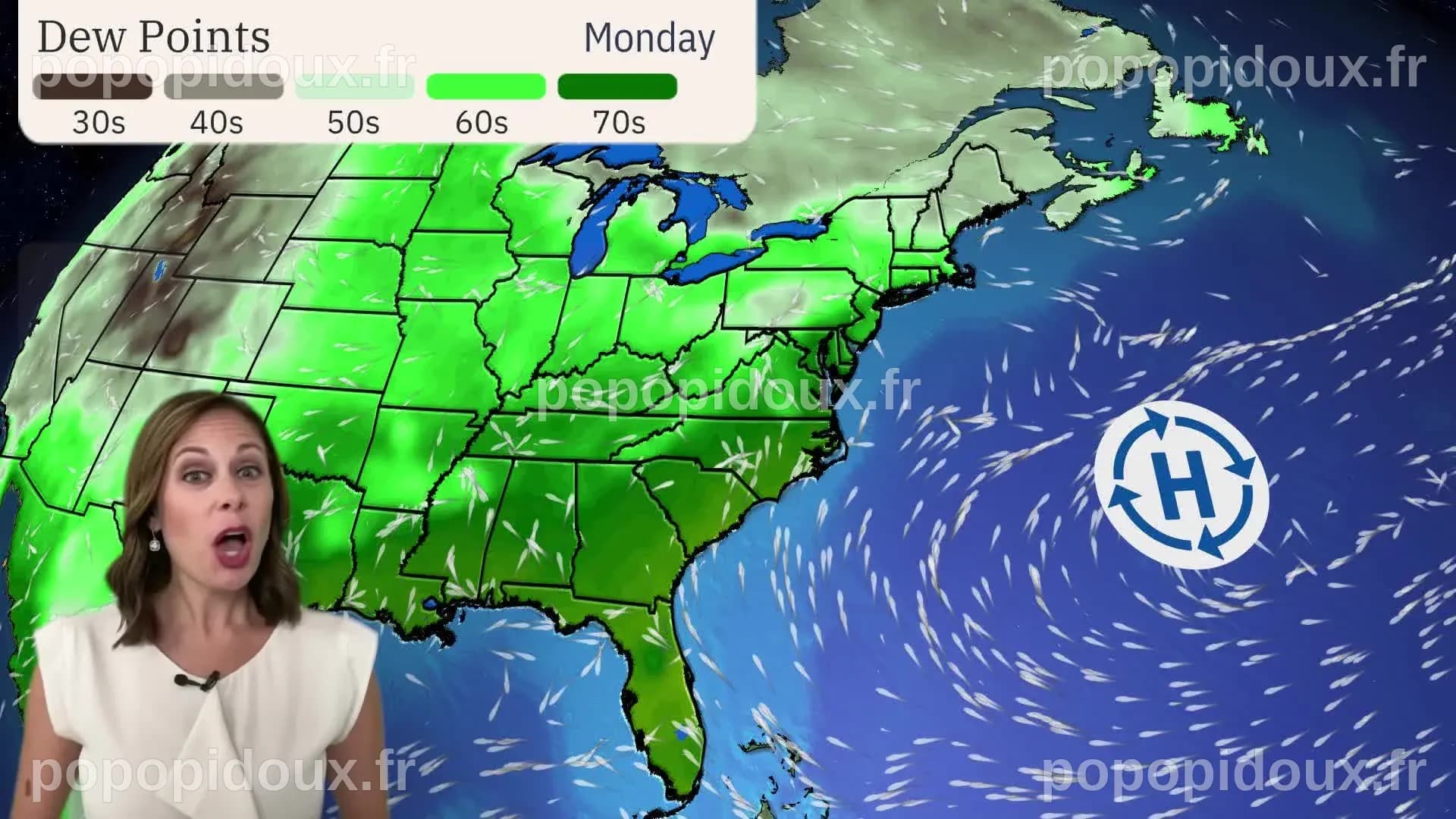 Une semaine pluvieuse aux États-Unis: prévisions météorologiques et ...