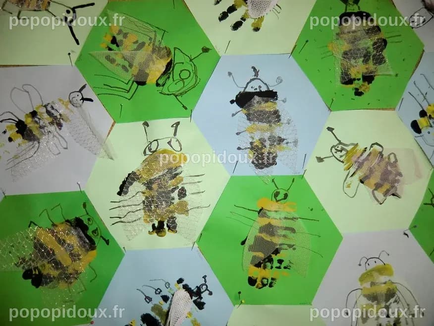 Včeličky na plástvích - Výtvarná výchova